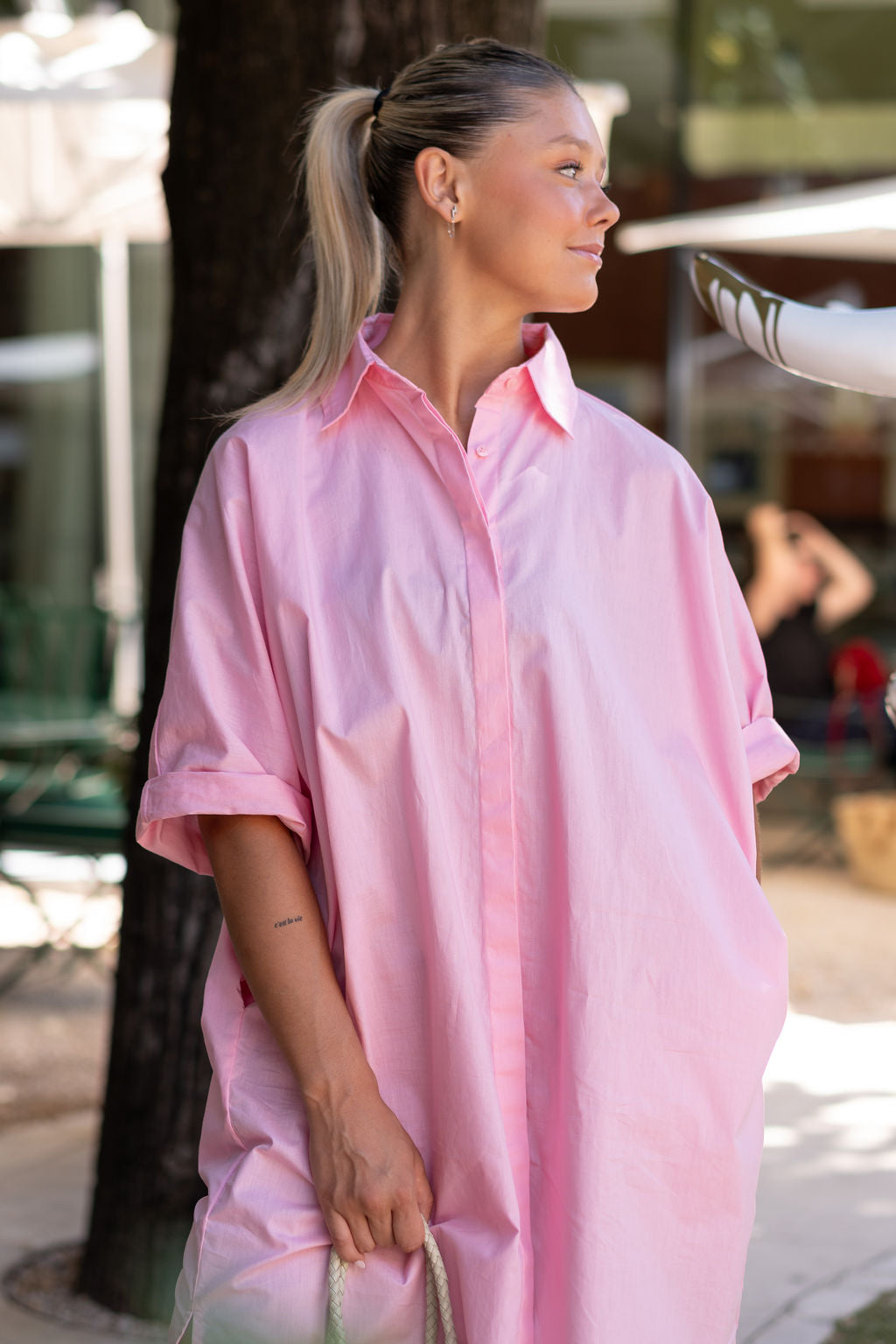 Robe Chemise Riviera Rose