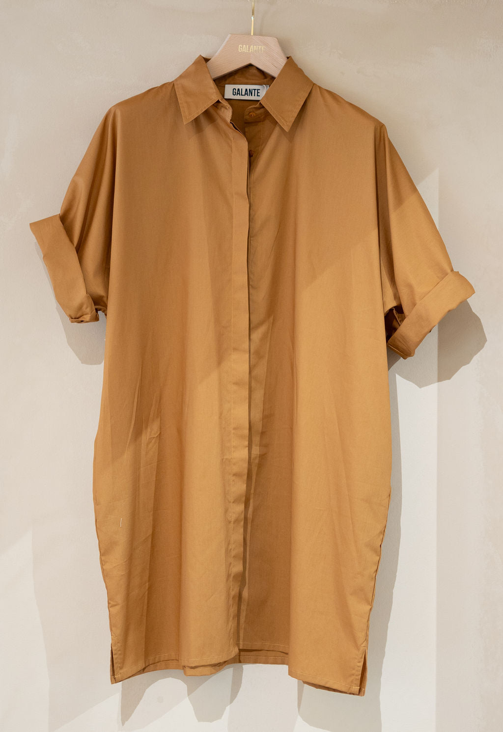 Robe Chemise Riviera Camel