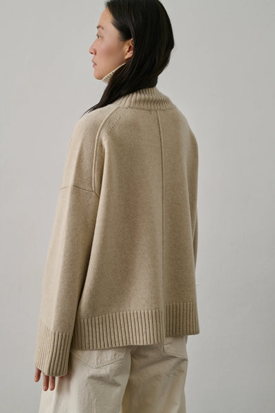 Pull William Ecru Chiné