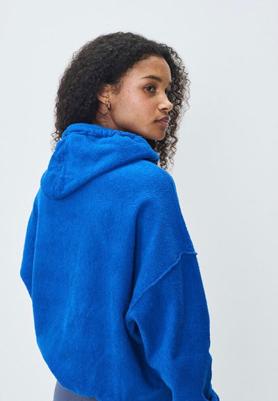 Sweat Bobypark Zippé Bleu de Prusse