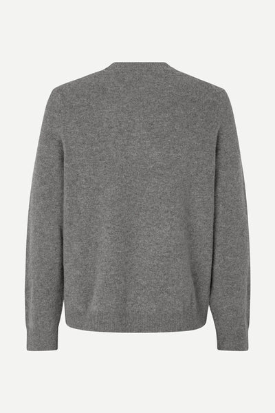 Isak Knit Sweater Dark Grey