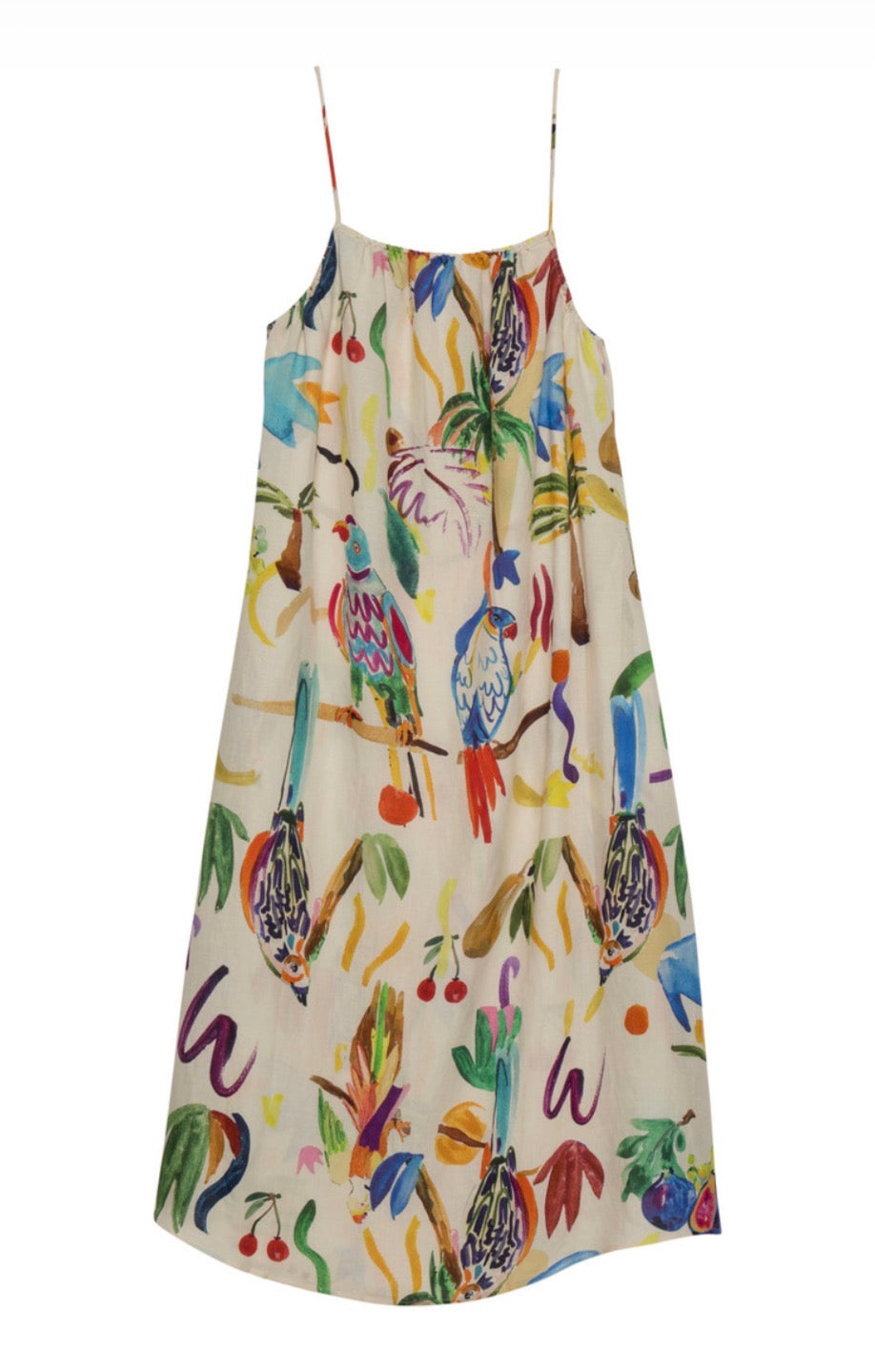 Robe Poppy Perruches