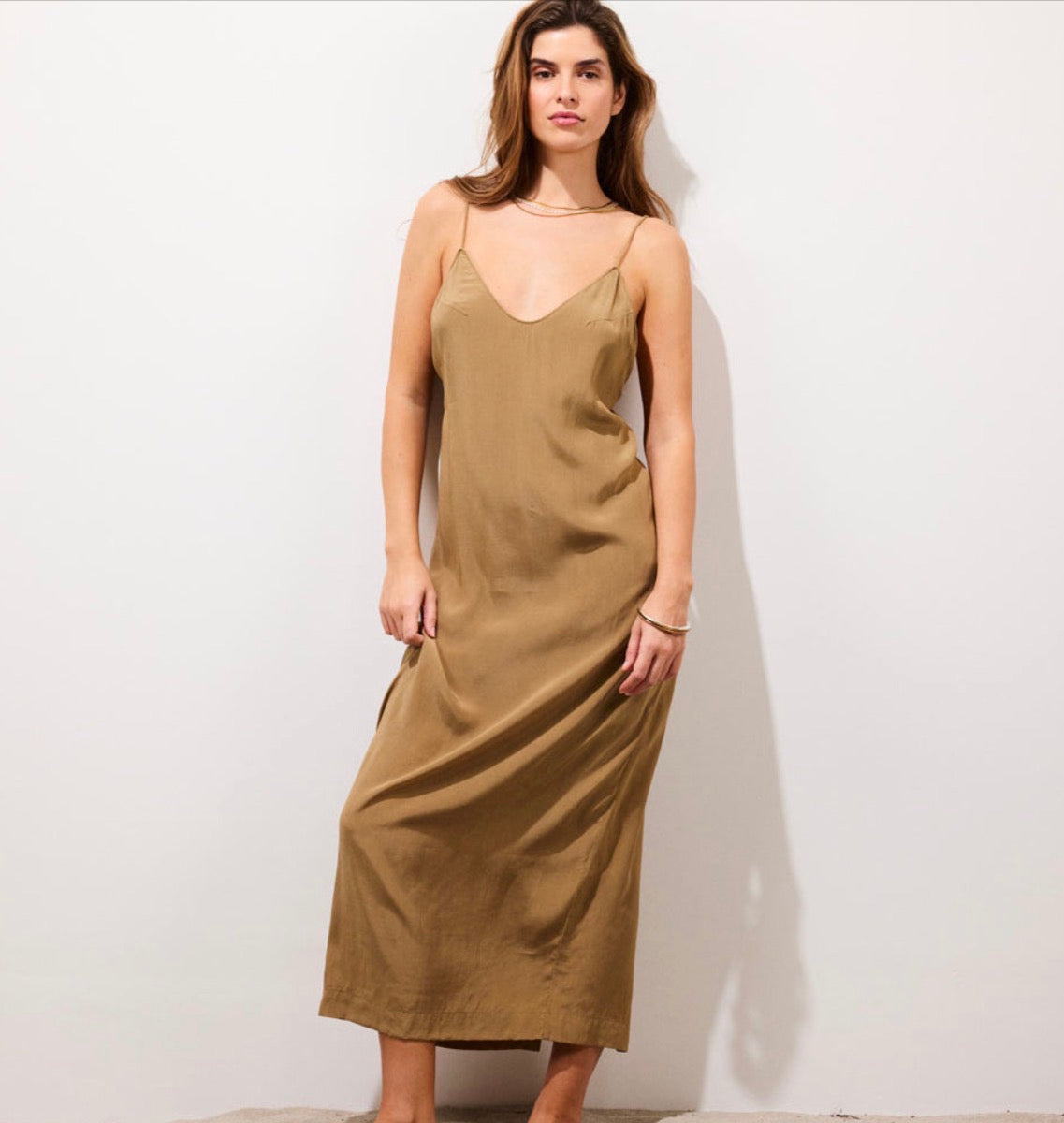 Blake Robe longue dos nu à bretelles Japan Murtoli