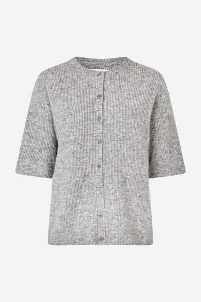 Saanoura SS Cardigan Grey Mel