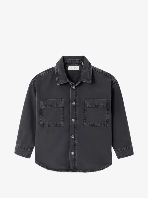Chemise enfant Jazy Noir vintage