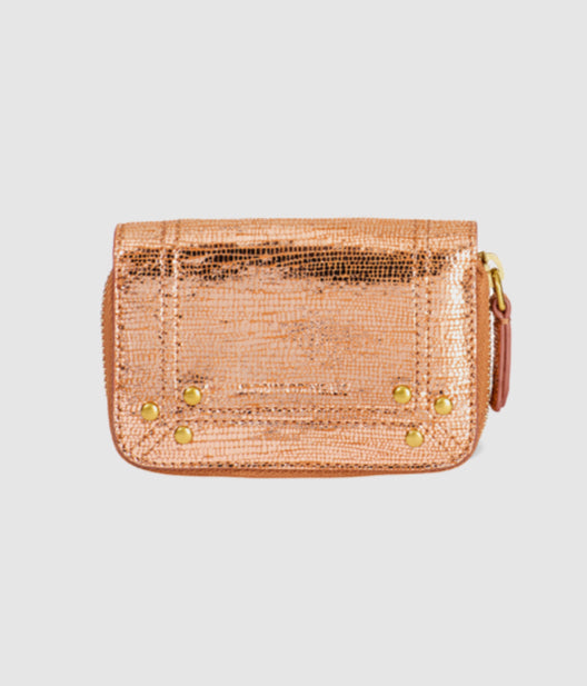 Henri Chèvre Lamé Rose Gold