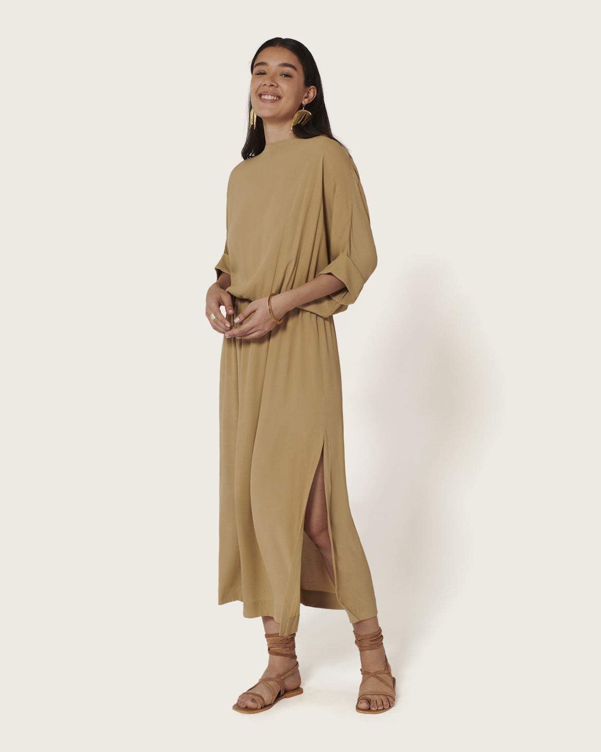 Buckley Long Dress Dune