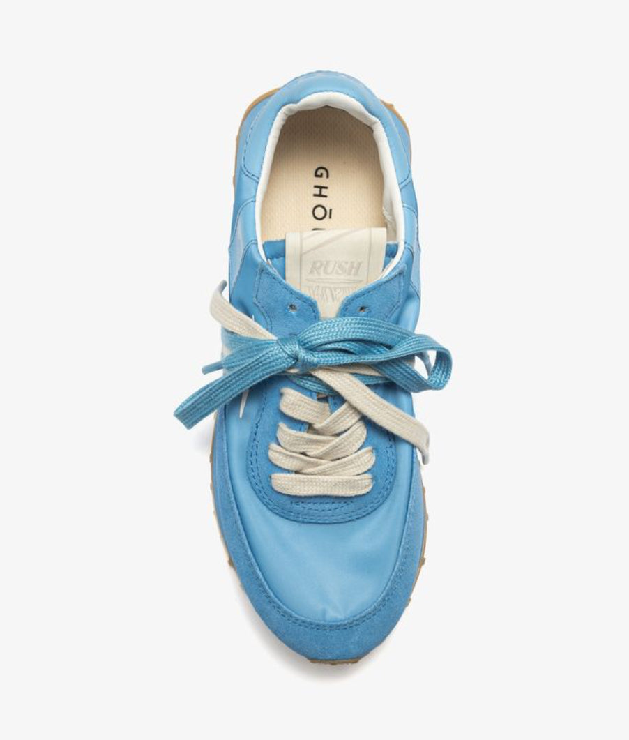 MD11 Baskets Rush Low Wom Mononyl Suede Wint Sky