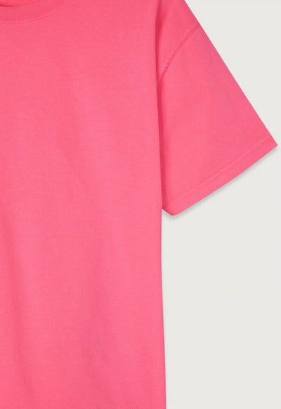 Tee-Shirt Fizvalley Rose Fluo