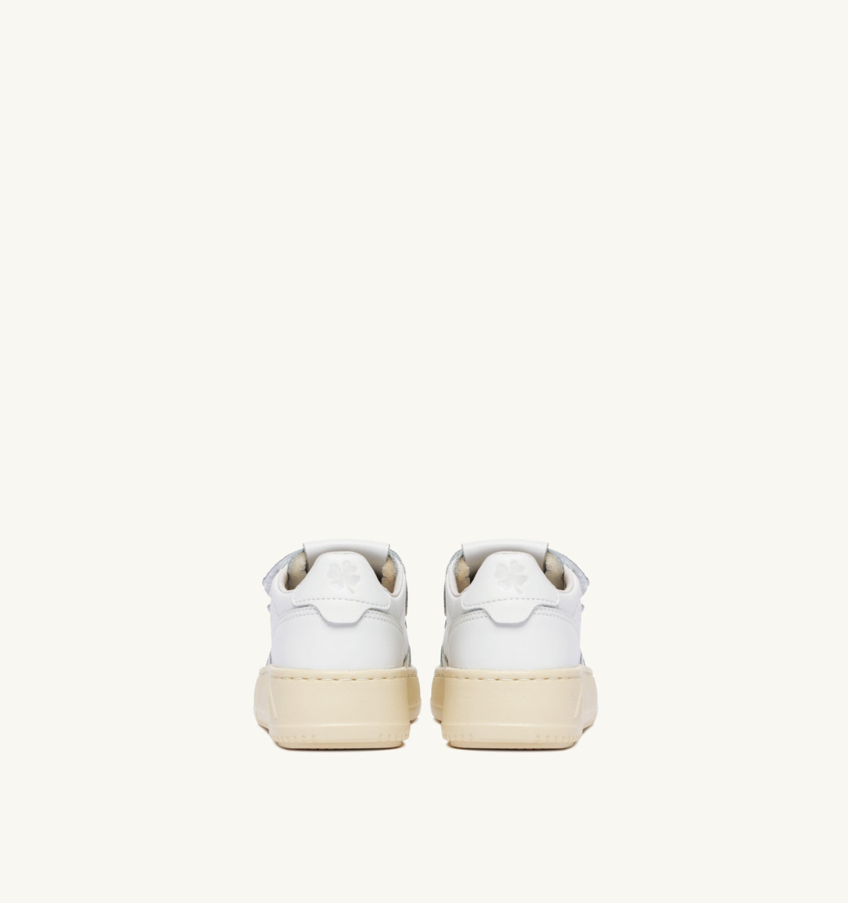 KFF03 Baskets Medalist Kidstripes Low Kid en cuir blanc
