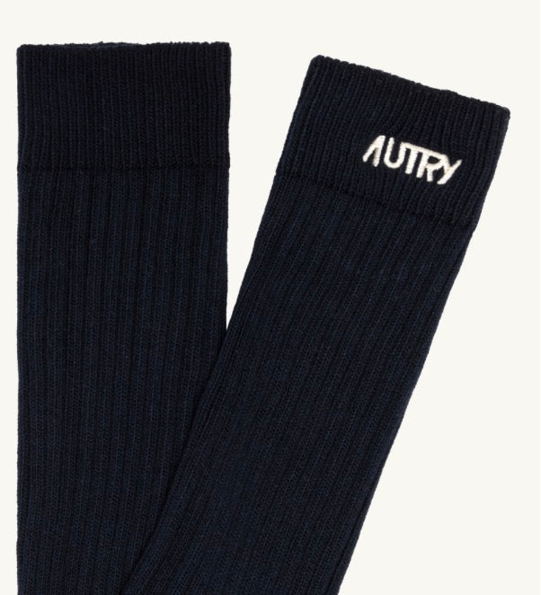 Chaussettes Mixte Autry Stars Black/White
