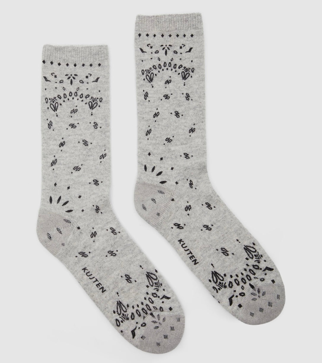 Chaussettes Sig Bandana Gris clair
