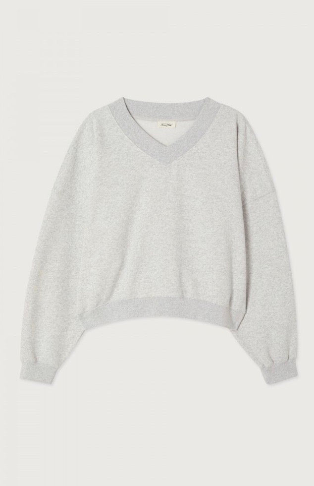 Sweat Femme Baptown Gris Chiné