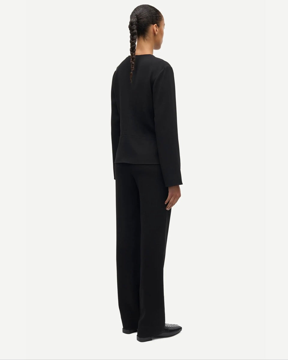Samaddia Ls Top Black