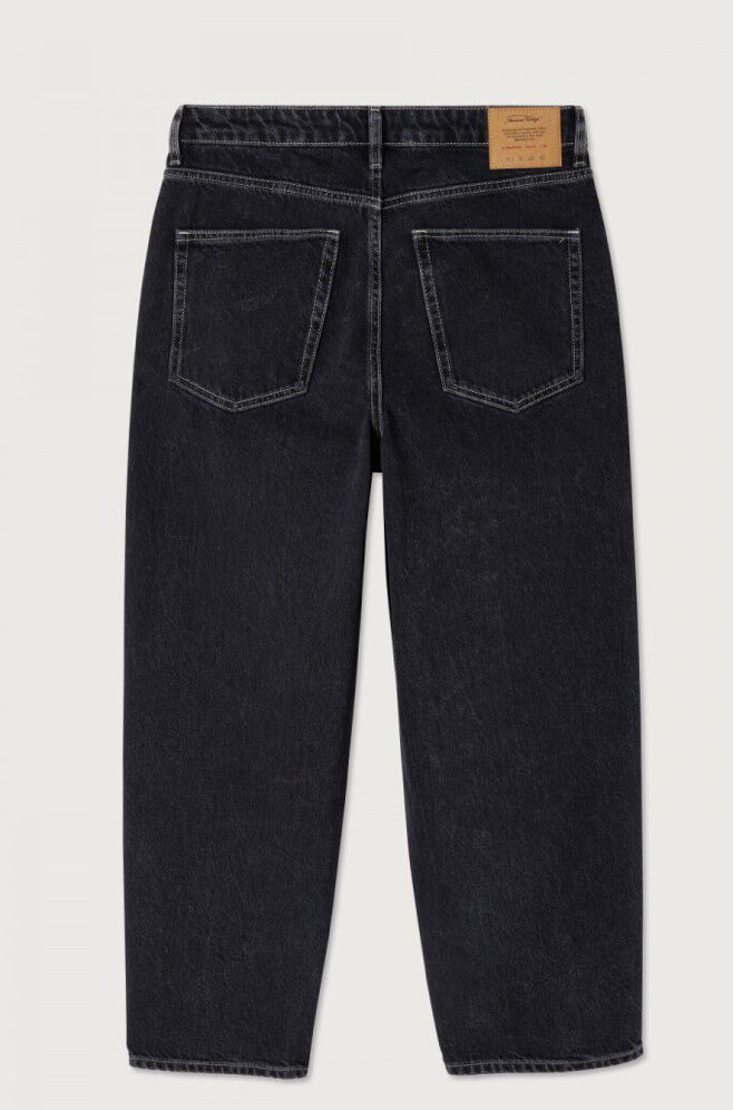 Jean Boyfriend Femme Black Vintage