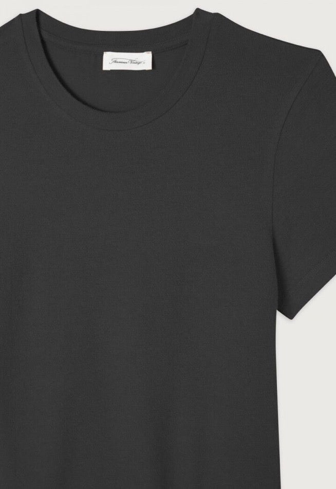 Tee Shirt Ypawood 02D Manches Courtes Carbone Chiné