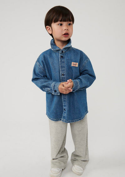 Chemise Enfant Globay Médium Blue