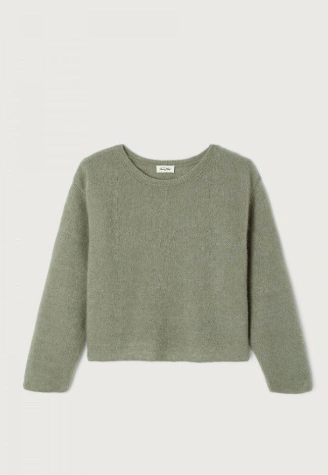 Pull Femme Vitow Kaki Multichiné