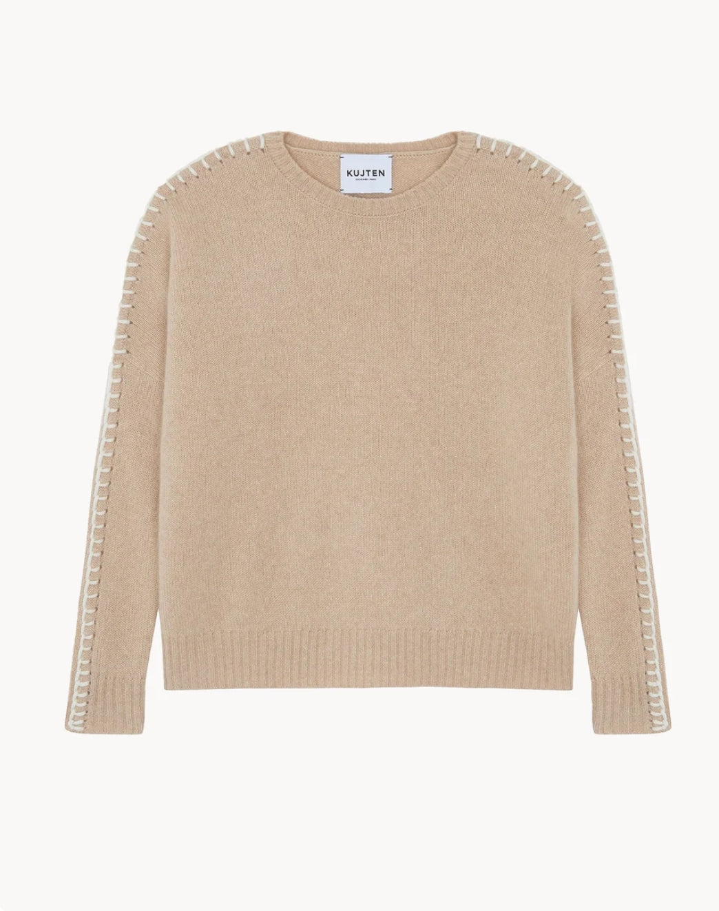 Pull Amea Beige Organic