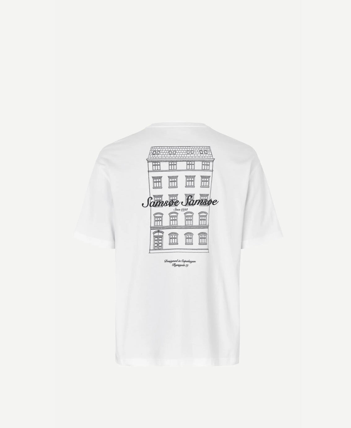 T-shirt Mixte Saumi White Building