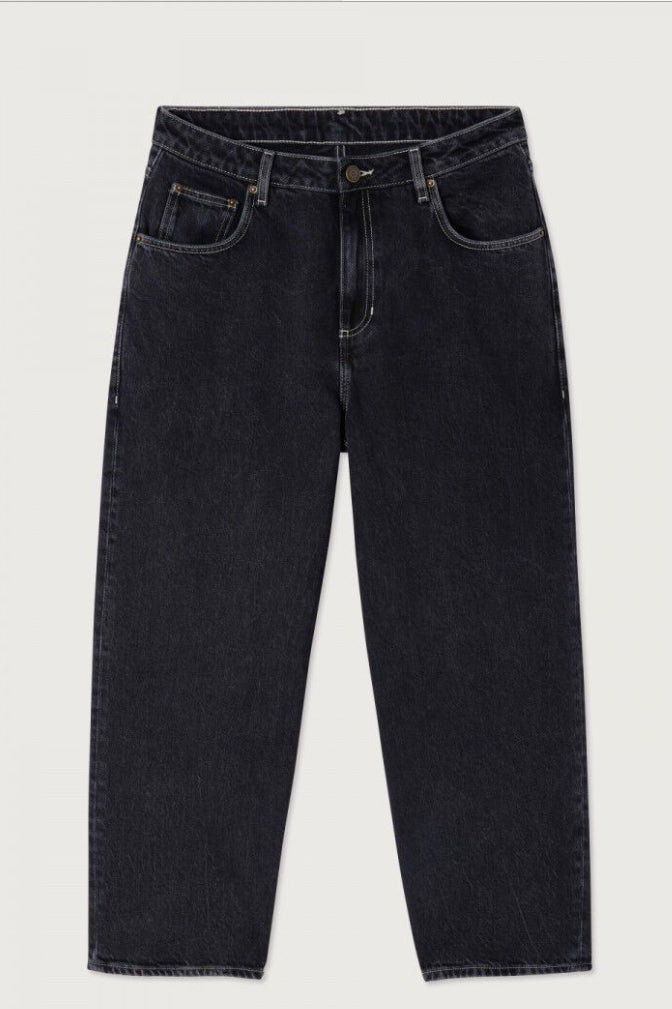 Jean Boyfriend Femme Black Vintage