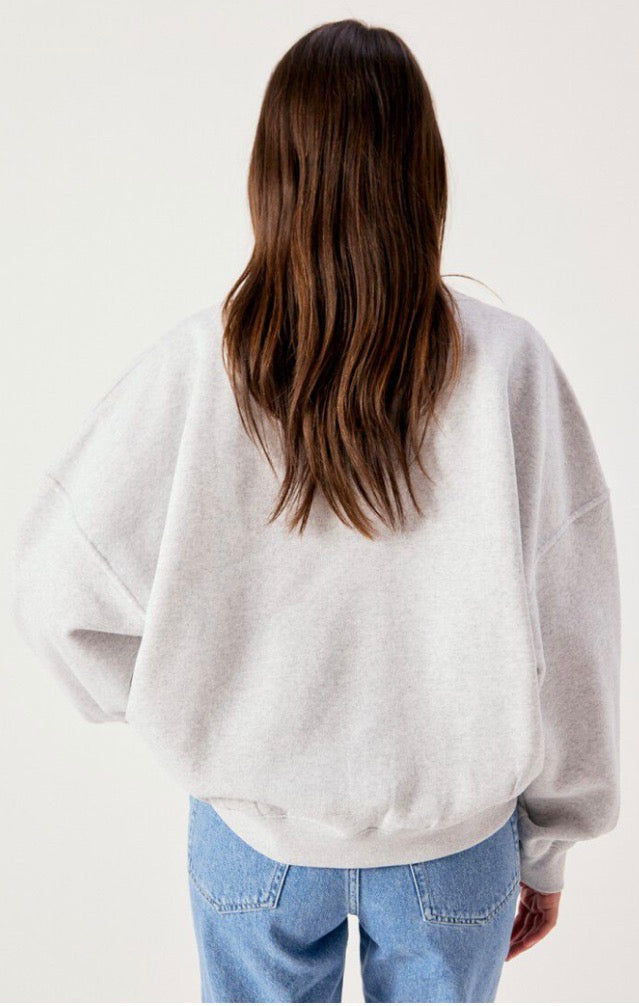Sweat Femme Baptown Gris Chiné