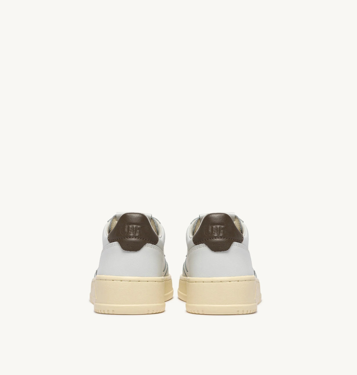LL28 Medalist Low Cuir White Choco