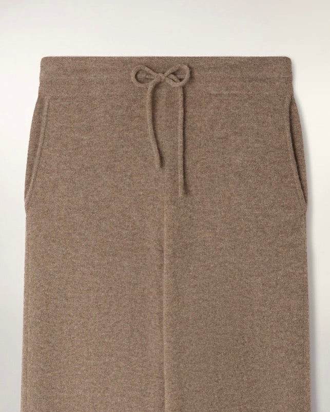 Jogging Droit Femme White Taupe