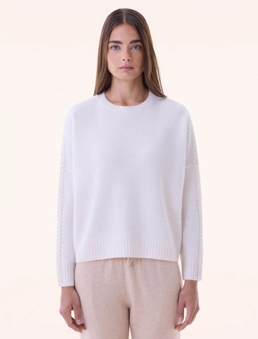 Pull Amea Blanc