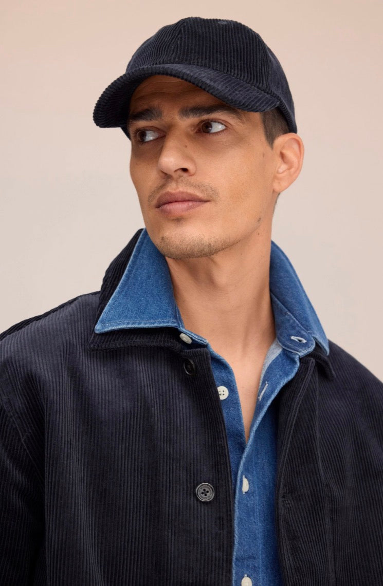 Papa - Casquette en velours côtelé ajustable Deep 20A