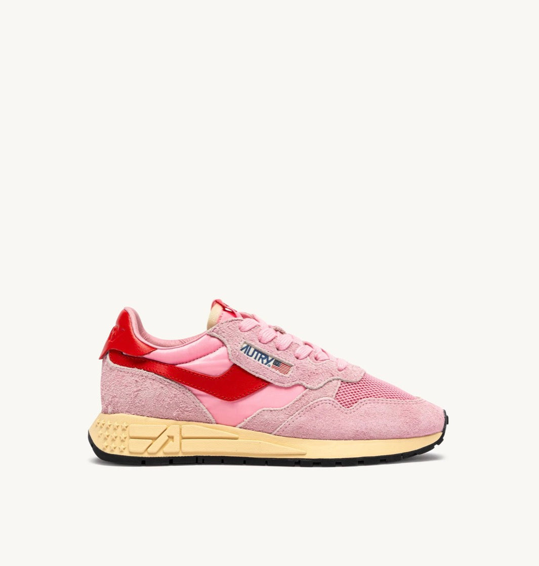 UT57 Basket Reelwind Low en Suede Net Cher Flame