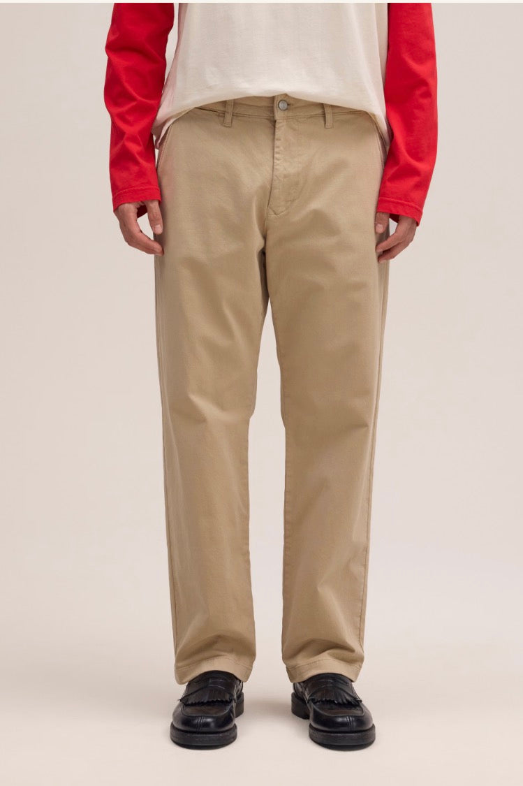 Pantalon Chino Aden Beige Khaki