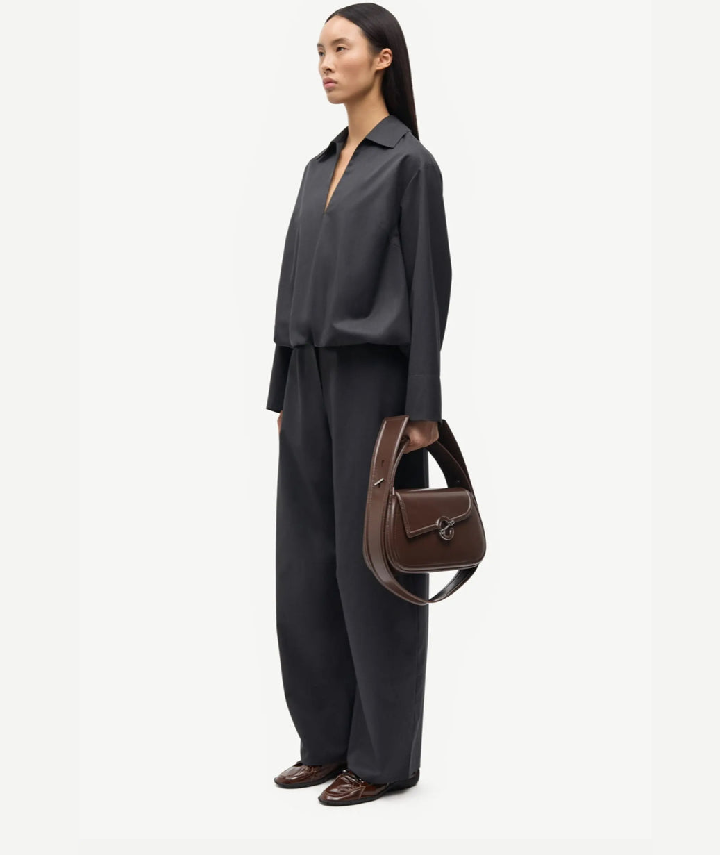 Saroko Trousers Black Mel