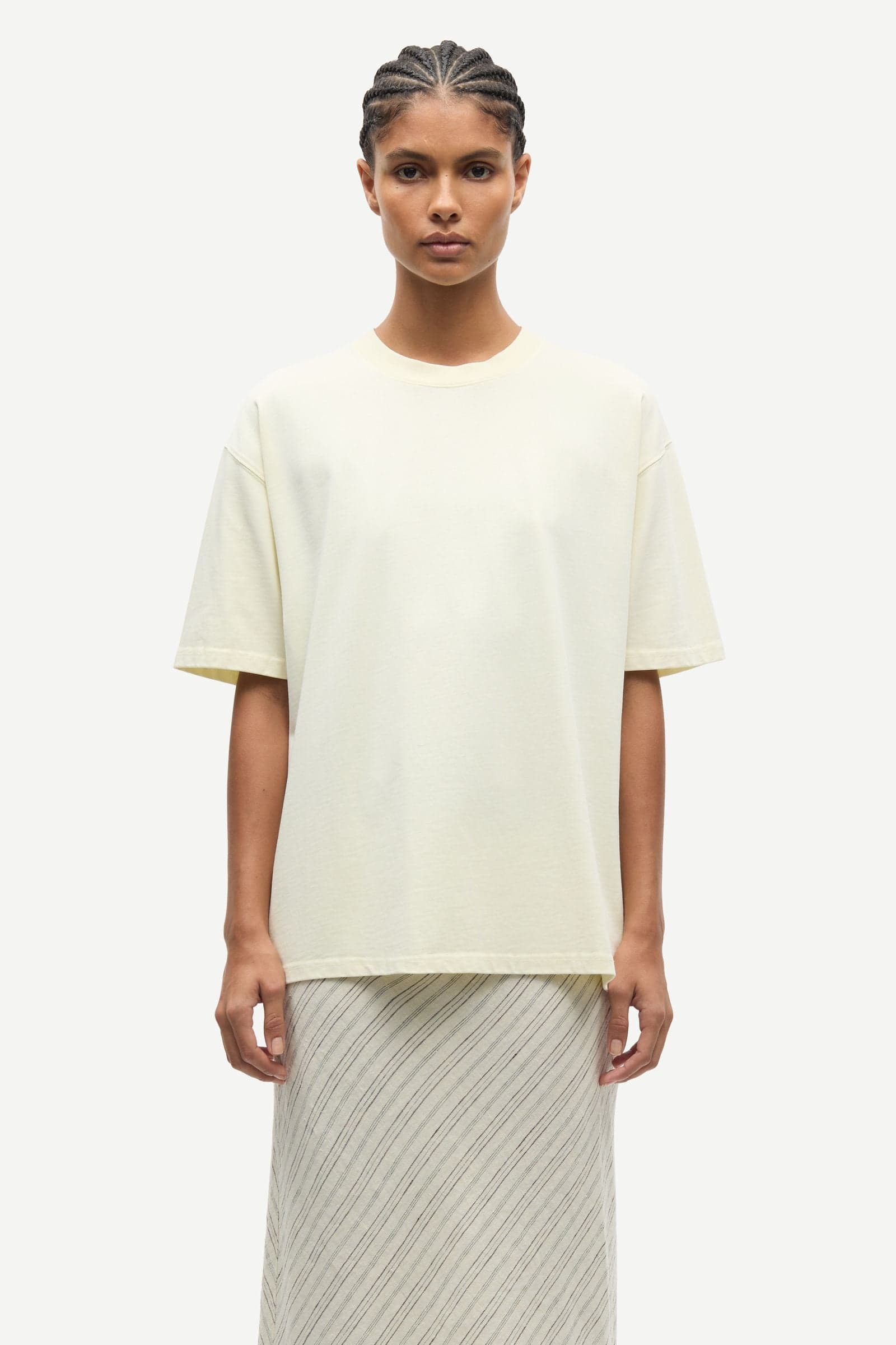 Eira T-shirt Ethereal Green Pigment