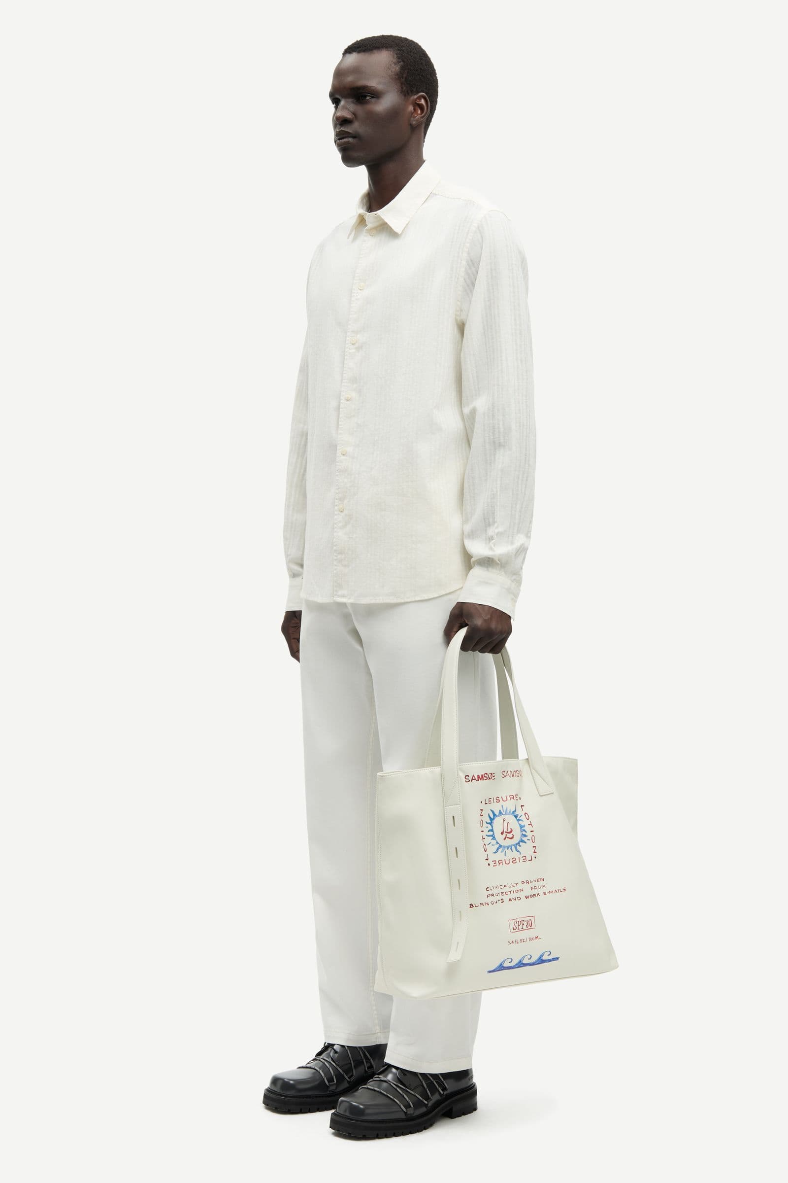 Saryan X Shirt Clean Cream