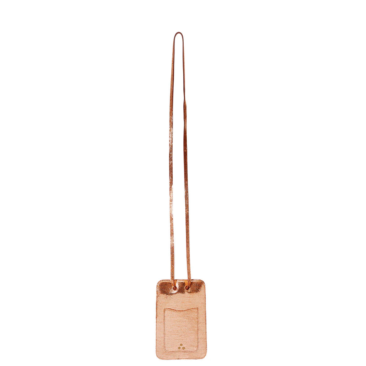 Porte Mobile Chèvre Lamé Rose Gold