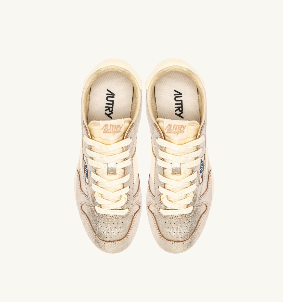AJ01 Basket Windspin Leather Platinum Rutabaga