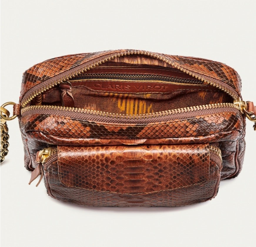 Sac Charly Python Moka