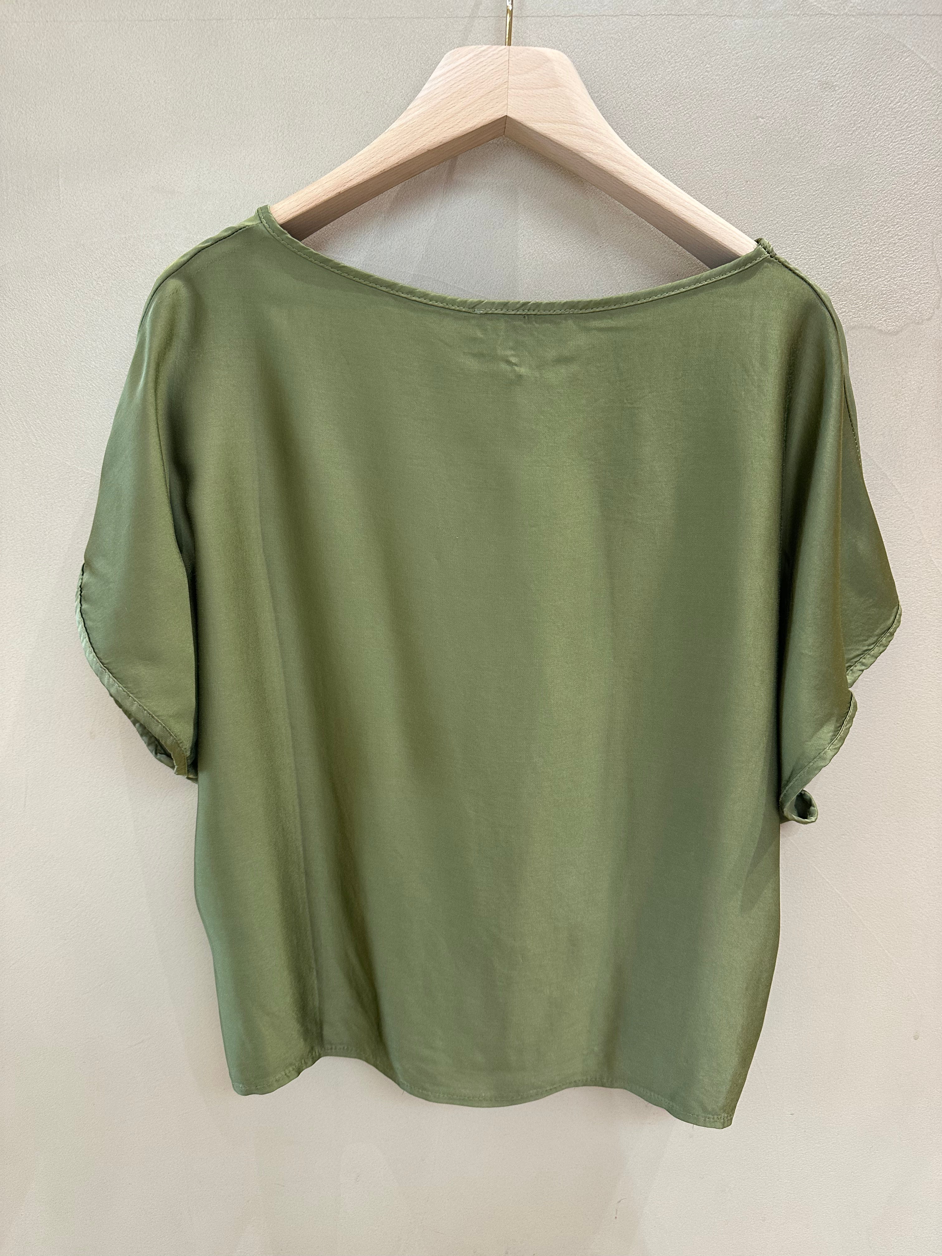 T Shirt New York Kaki