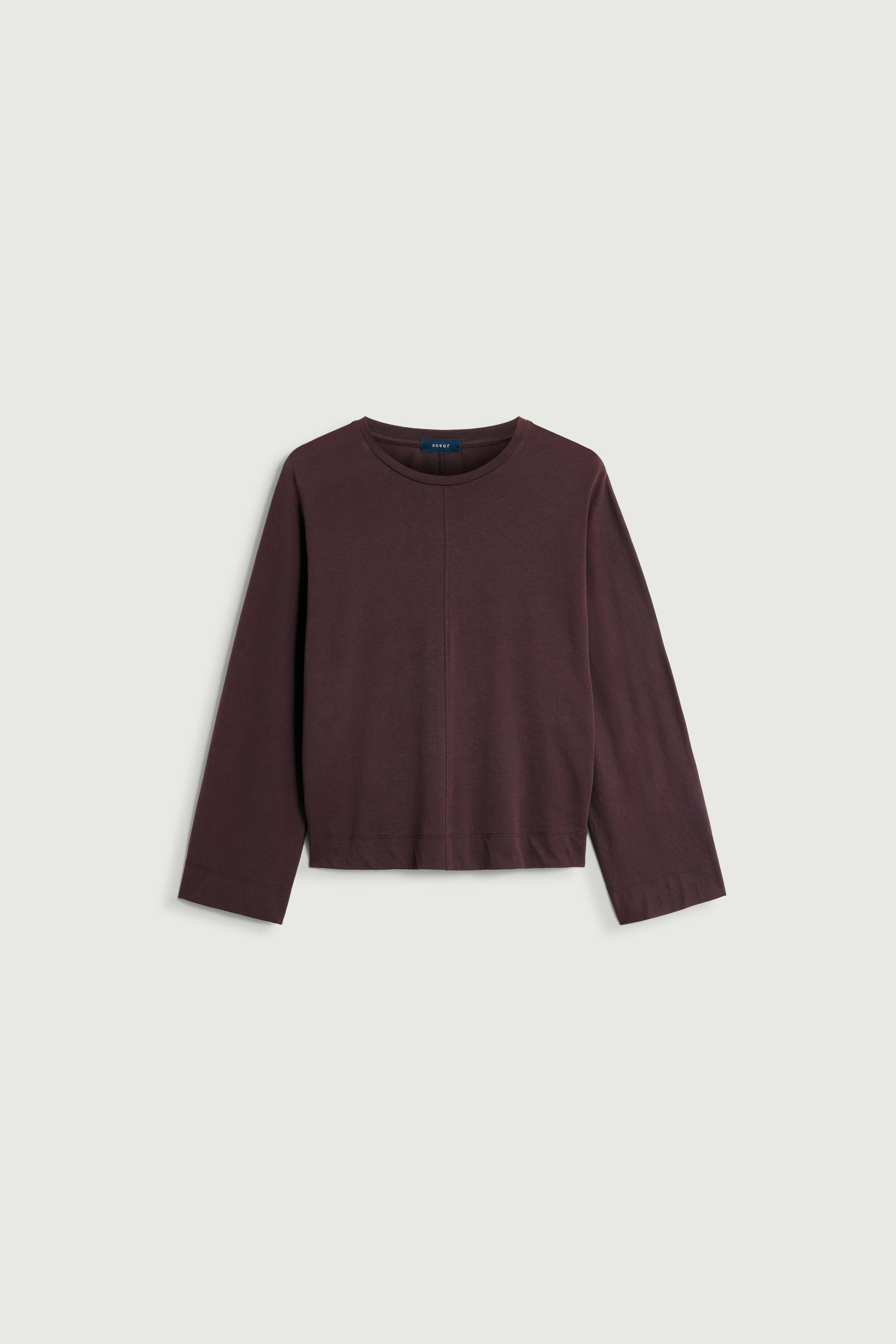 T-shirt Structuré en Jersey Fin Luca