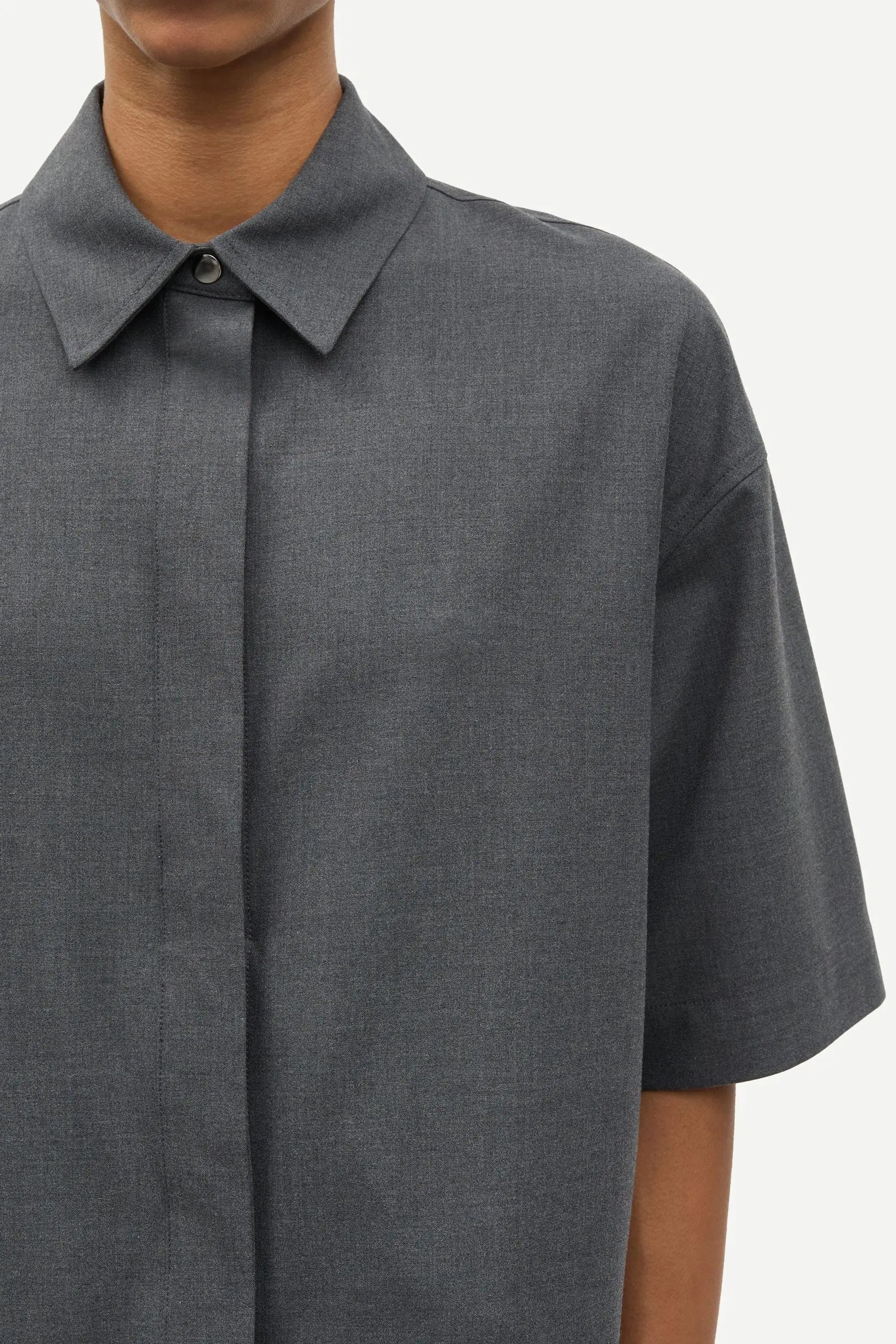 Salulu SS Shirt Ombre Blue