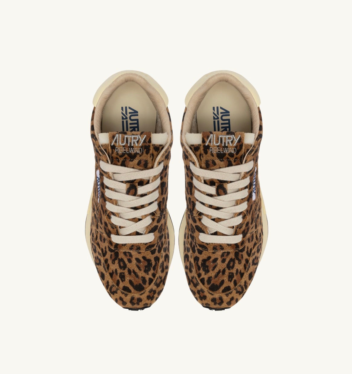 UJ02 Basket Reelwind Suede Leather Light Leopard Rutabaga