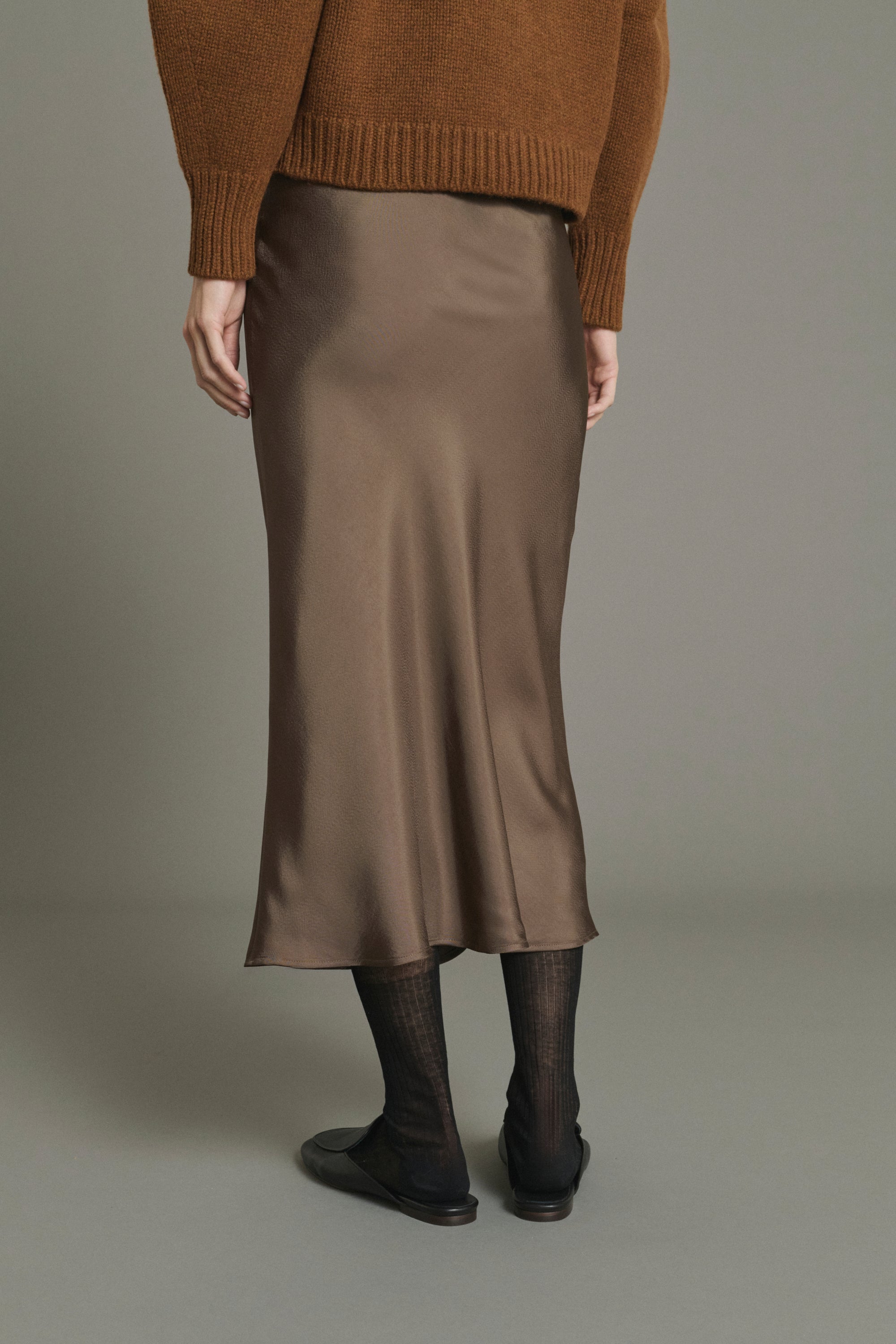 Jupe Fever marron glacé