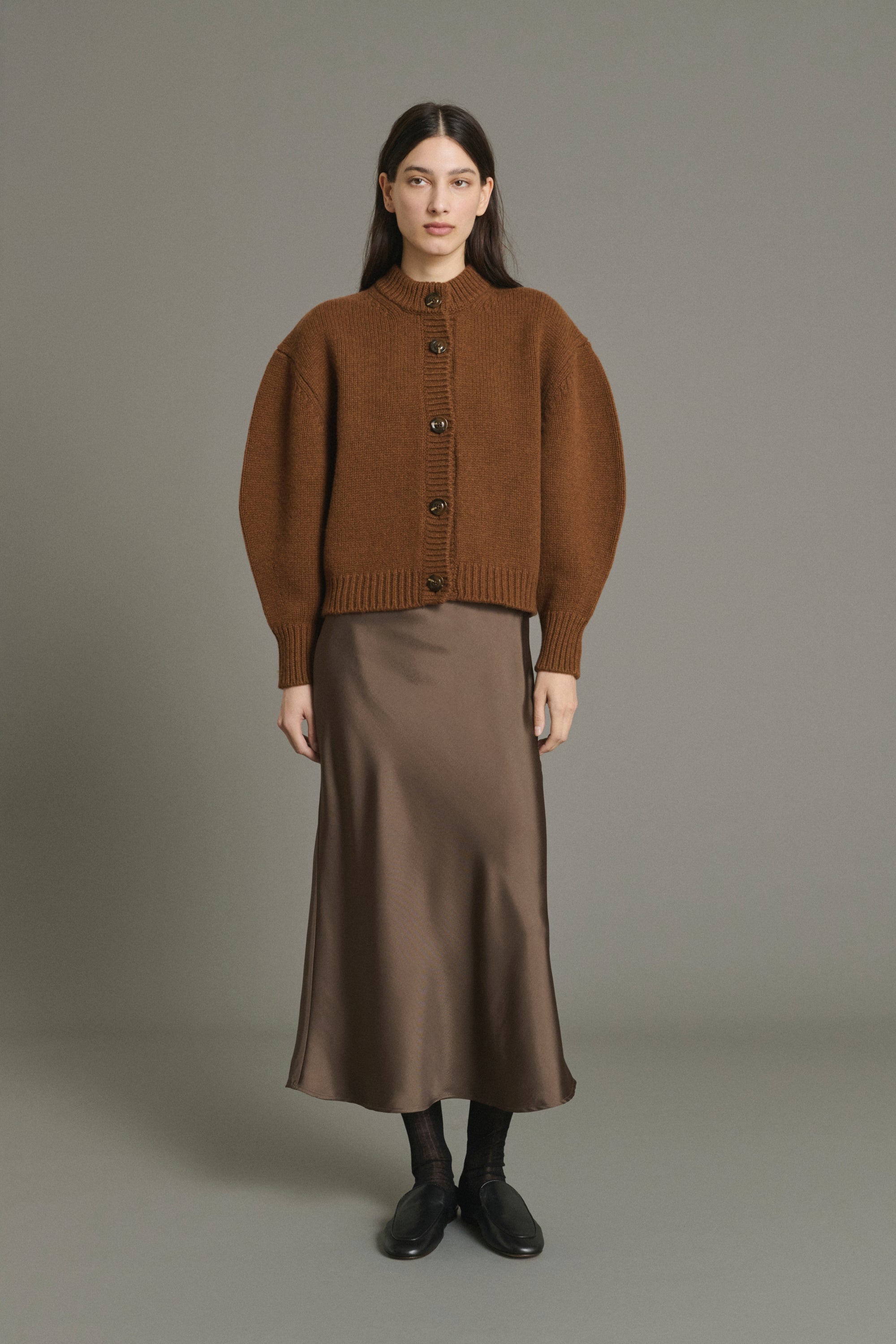 Jupe Fever marron glacé
