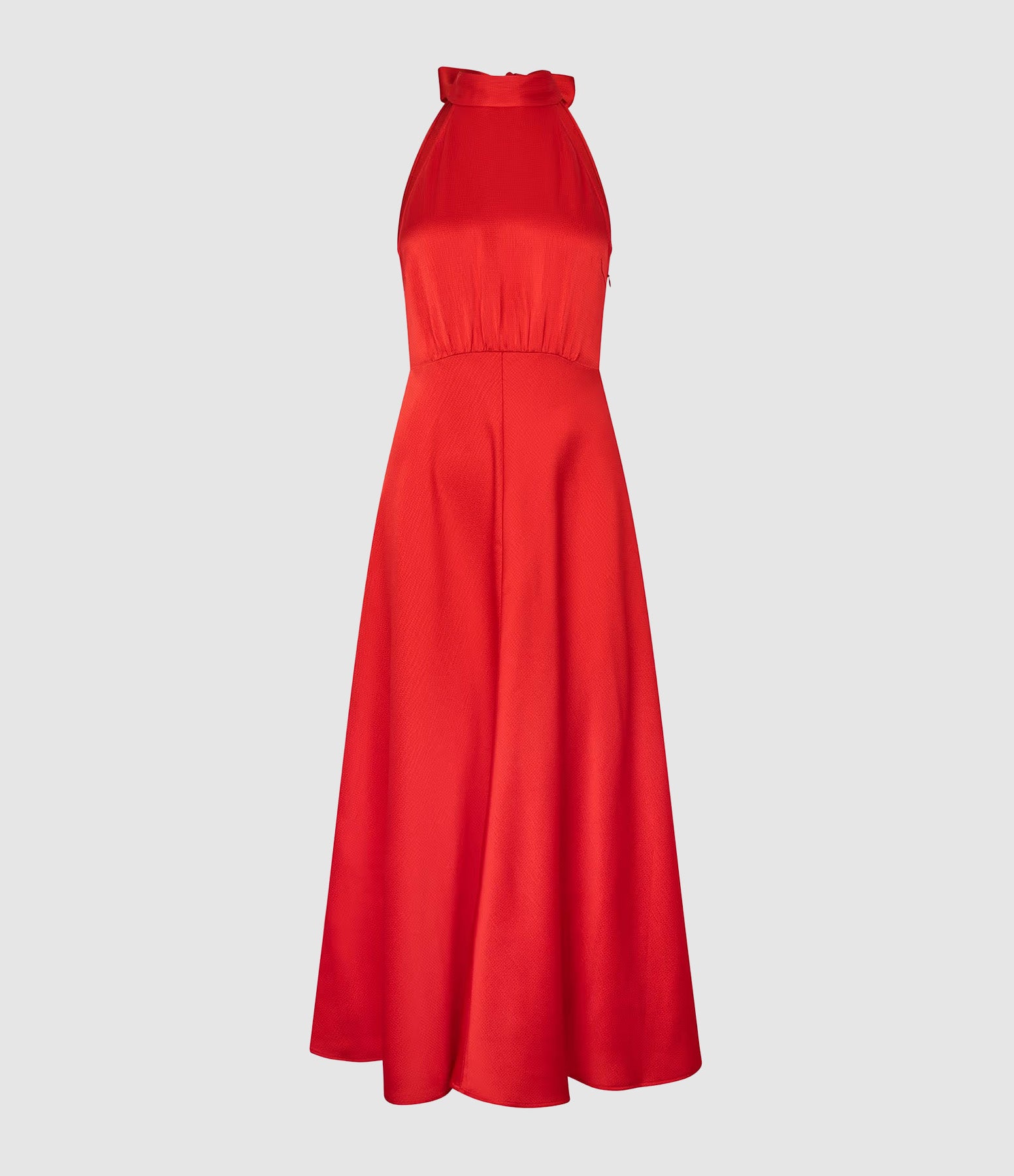 Rheo Dress Flame Scarlet