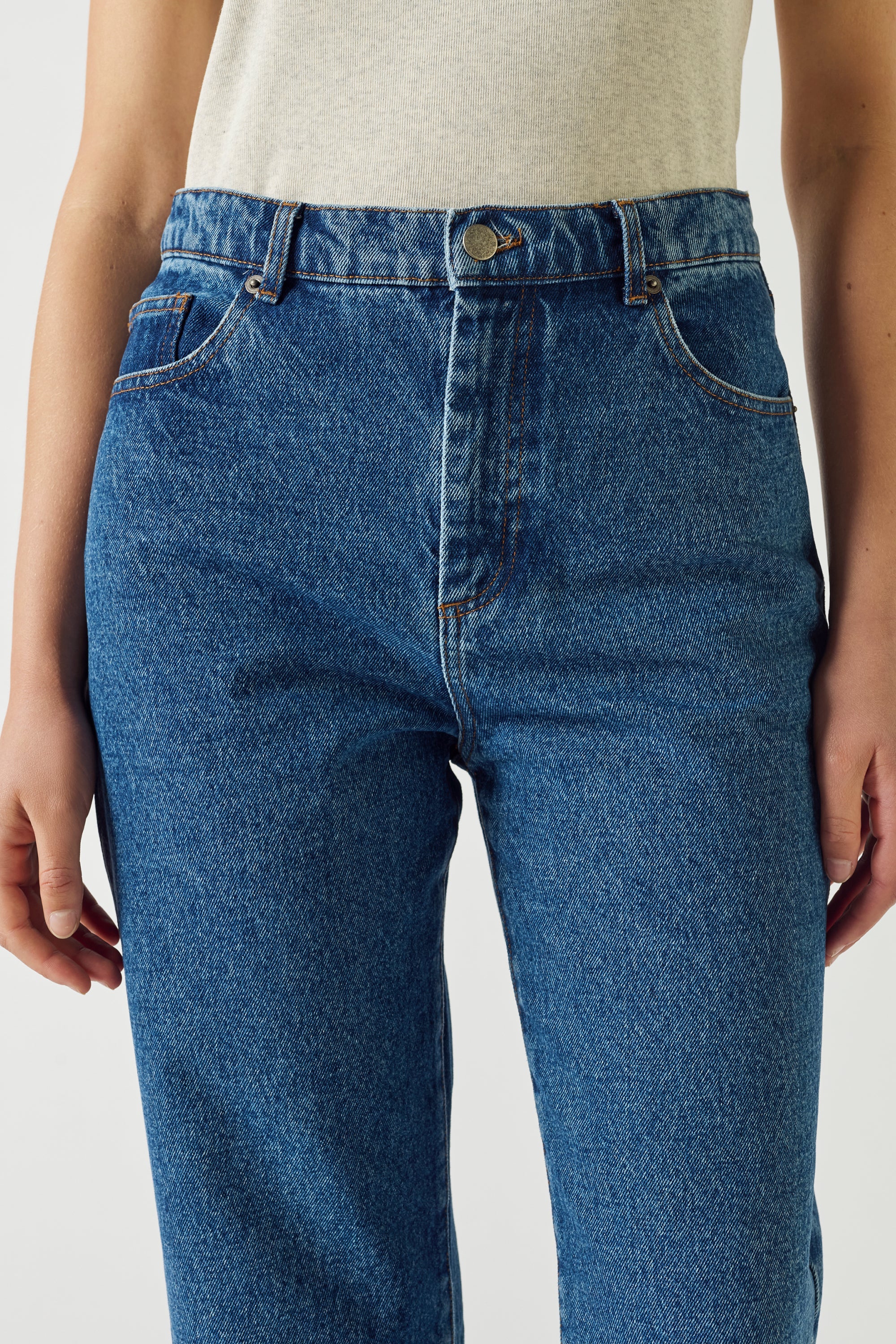 Jean Barnabé Denim Bleu Délavé