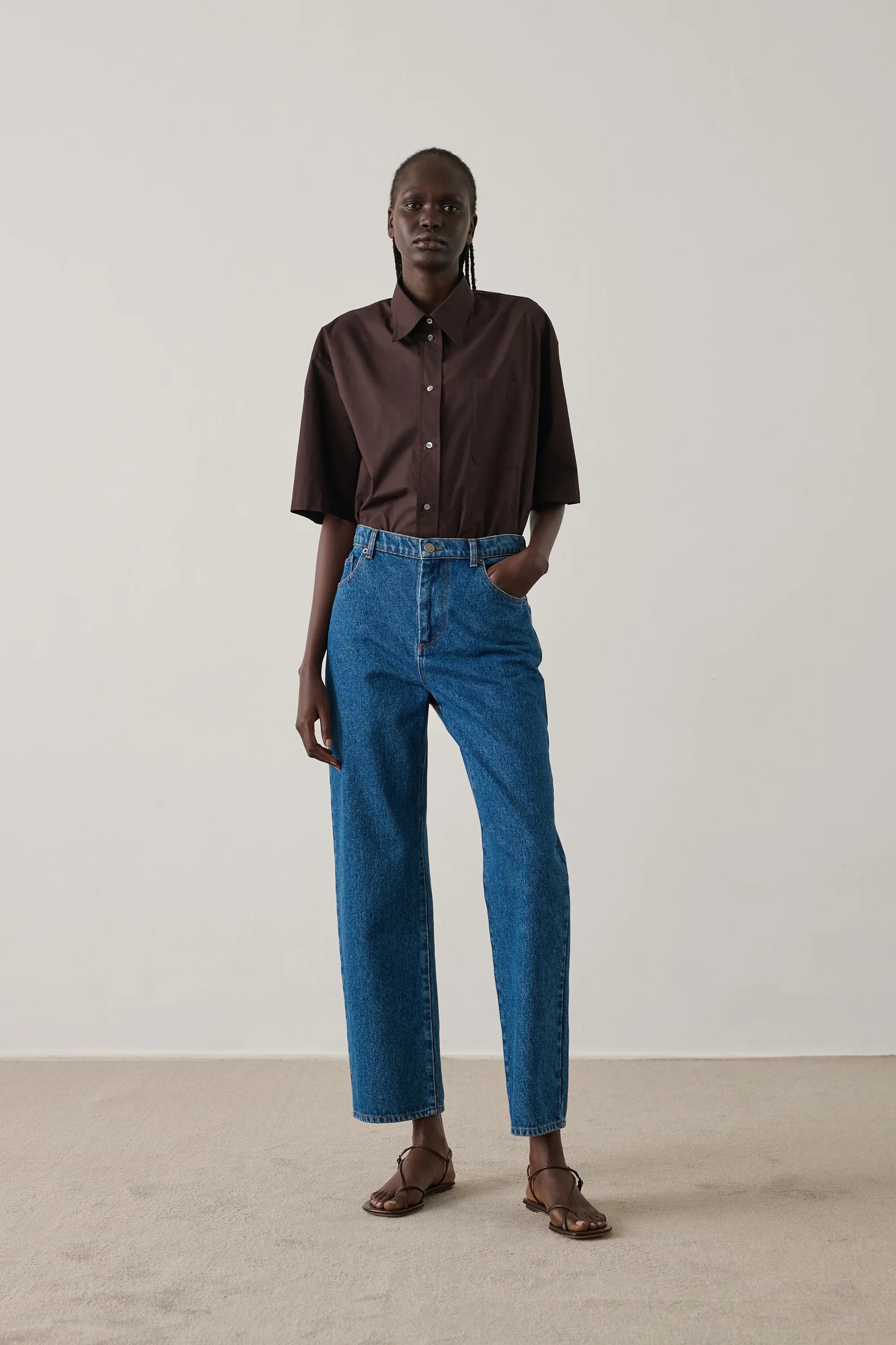 Jean Barnabé Denim Bleu Délavé