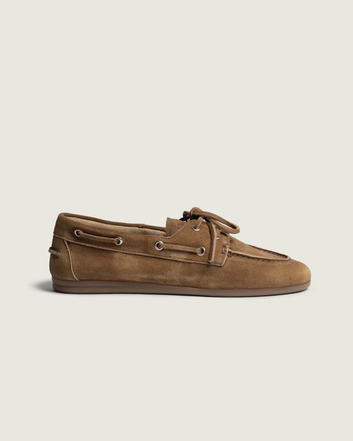 Boat Loafer Brushed - Suede Camel