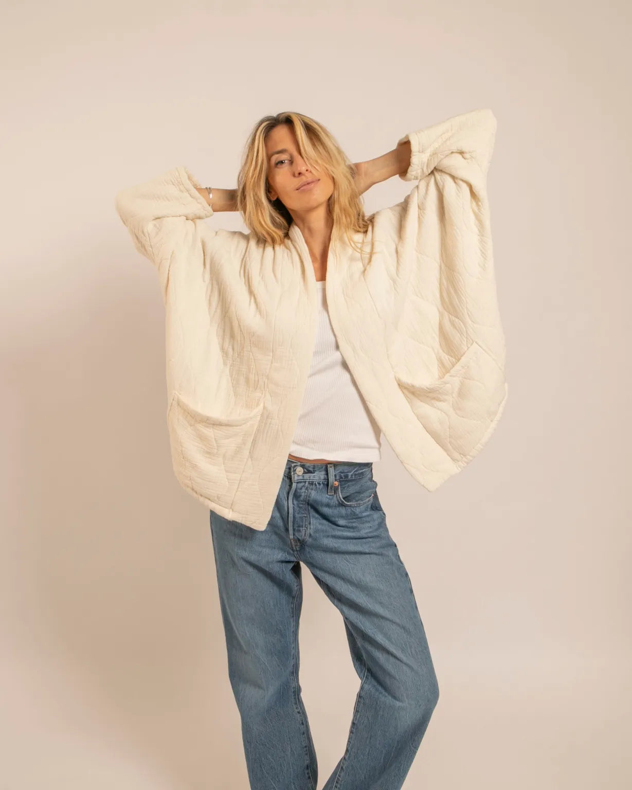 Veste Chicago 1 Crème