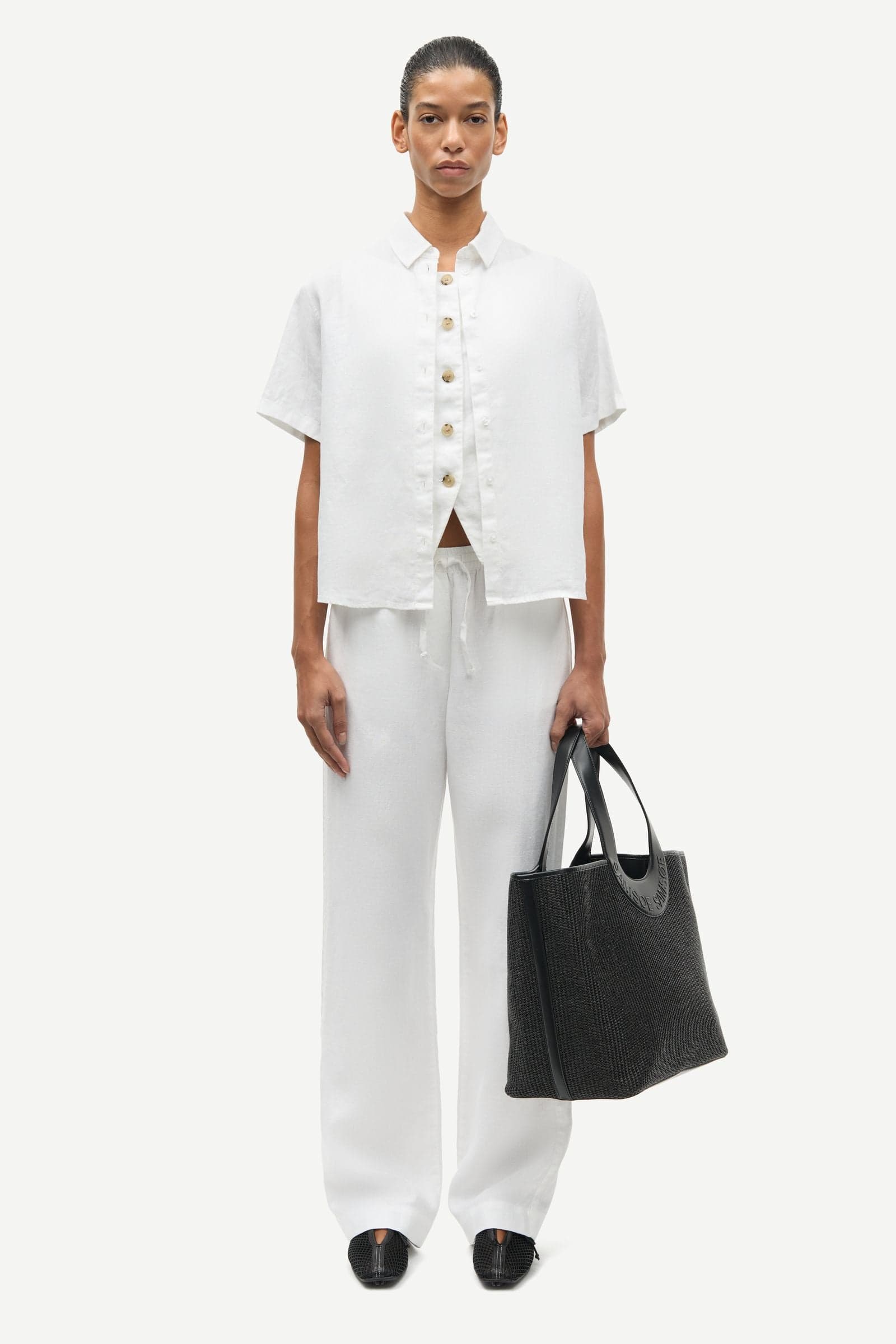 Samina SS Shirt NP White